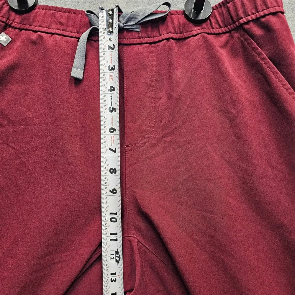 FIGS Technical Collection Burgundy Jogger Scrub Pants Mens L MXXSW2004
